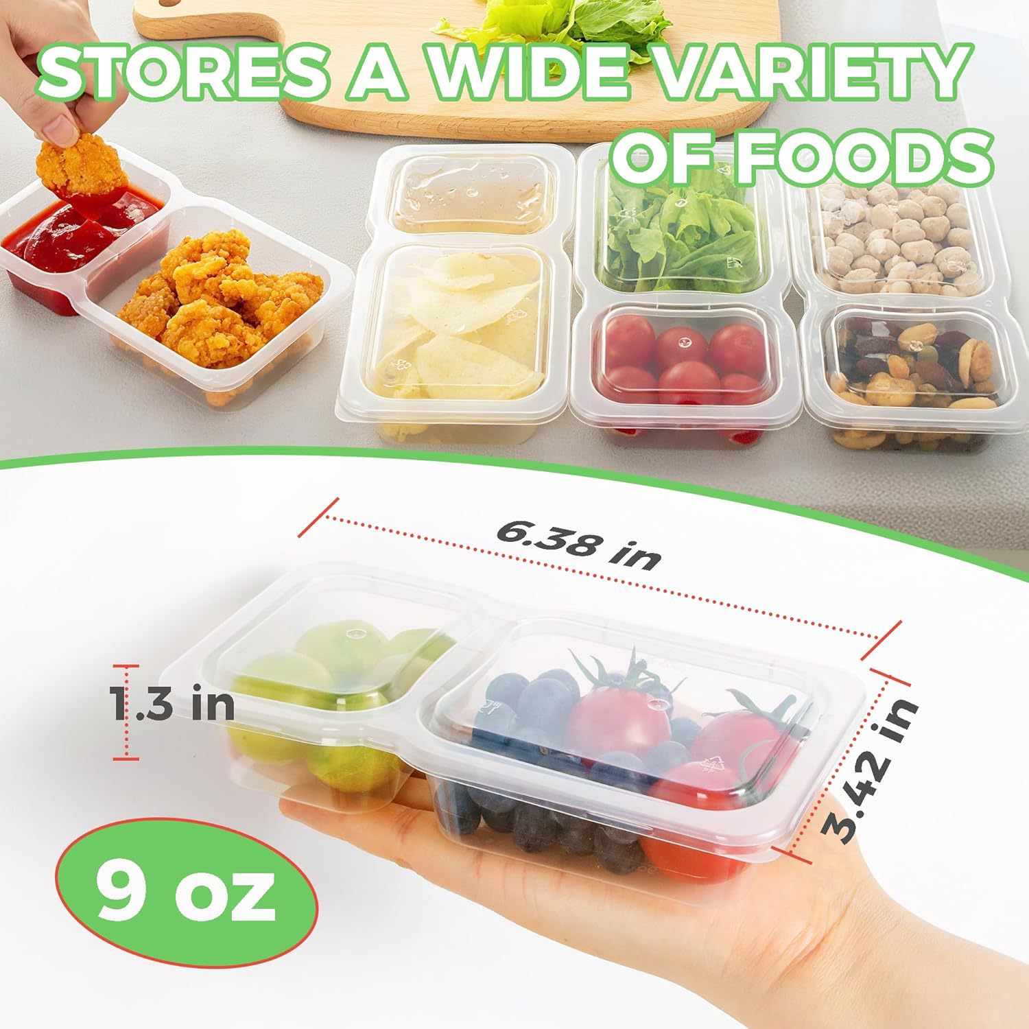 Cross-Border Sauce Cup Storage Box Refrigerator Refrigerated Food Preservation Box Sealed Portable Plastic Fruit Packaging Box