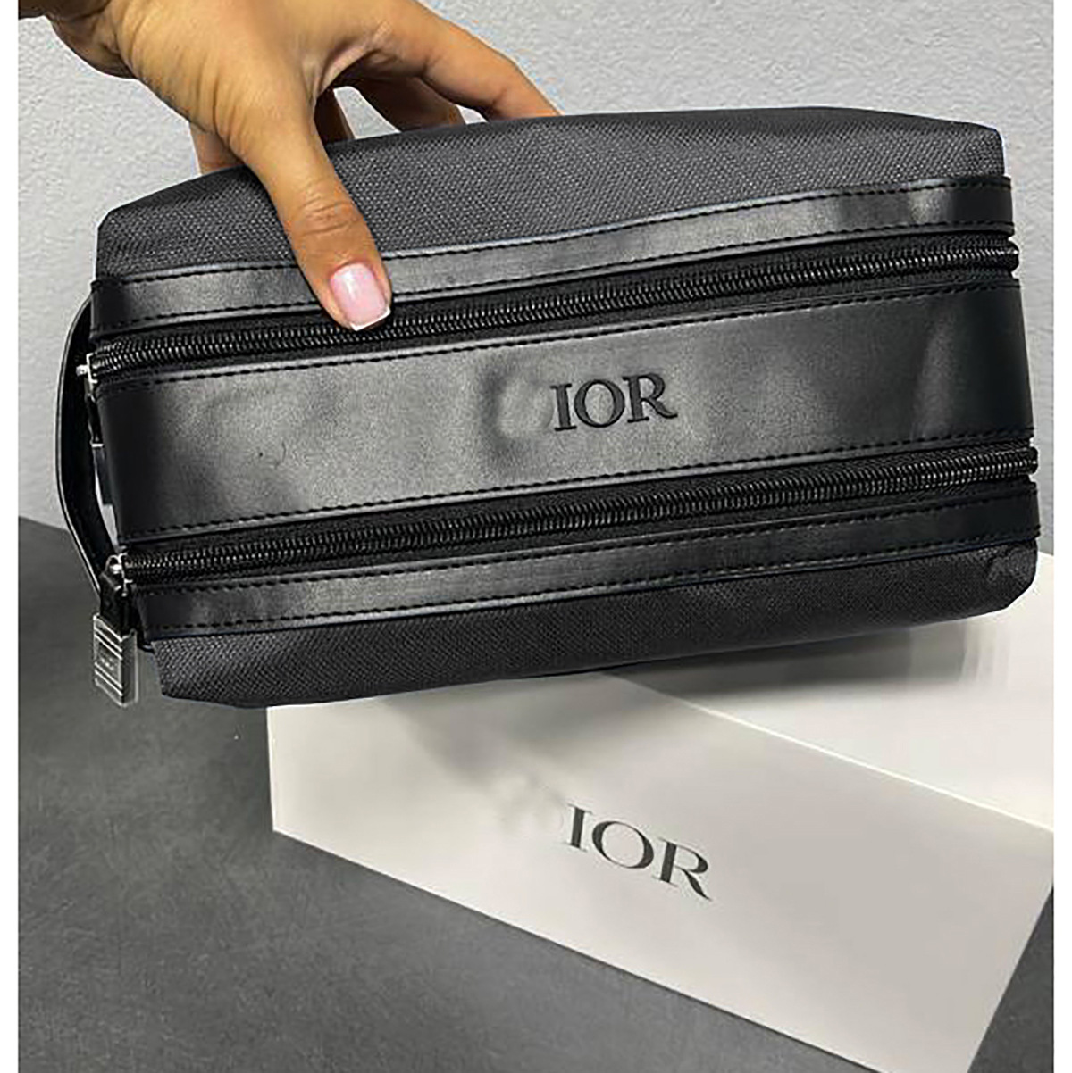 新型化粧バッグ国内ピンクコーナーセットは、宇宙綿の超ソフト感携帯化粧品収納バッグをはがした