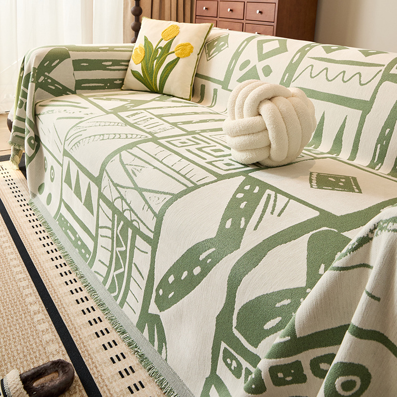 Sofá cubierta toalla integral in-wind sofá nórdico cubierta cubierta universal cubierta a prueba de polvo cuatro estaciones universal