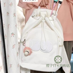 Japan's Original Gk High-Looking Badminton Bag Women's Multi-Functional Shoulder Tennis Bag Fitness Bag 2024 New Style