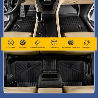 Customized Wholesale 3d RHD Double Layer Hot Pressed car mat
