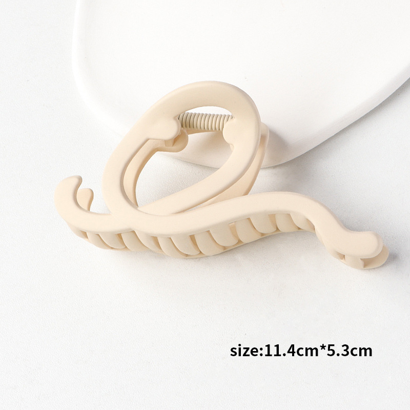 Corea del Sur elegante clip de pelo de las mujeres clip de helado tocado de alto grado horquilla de tiburón clip de pelo grande al por mayor