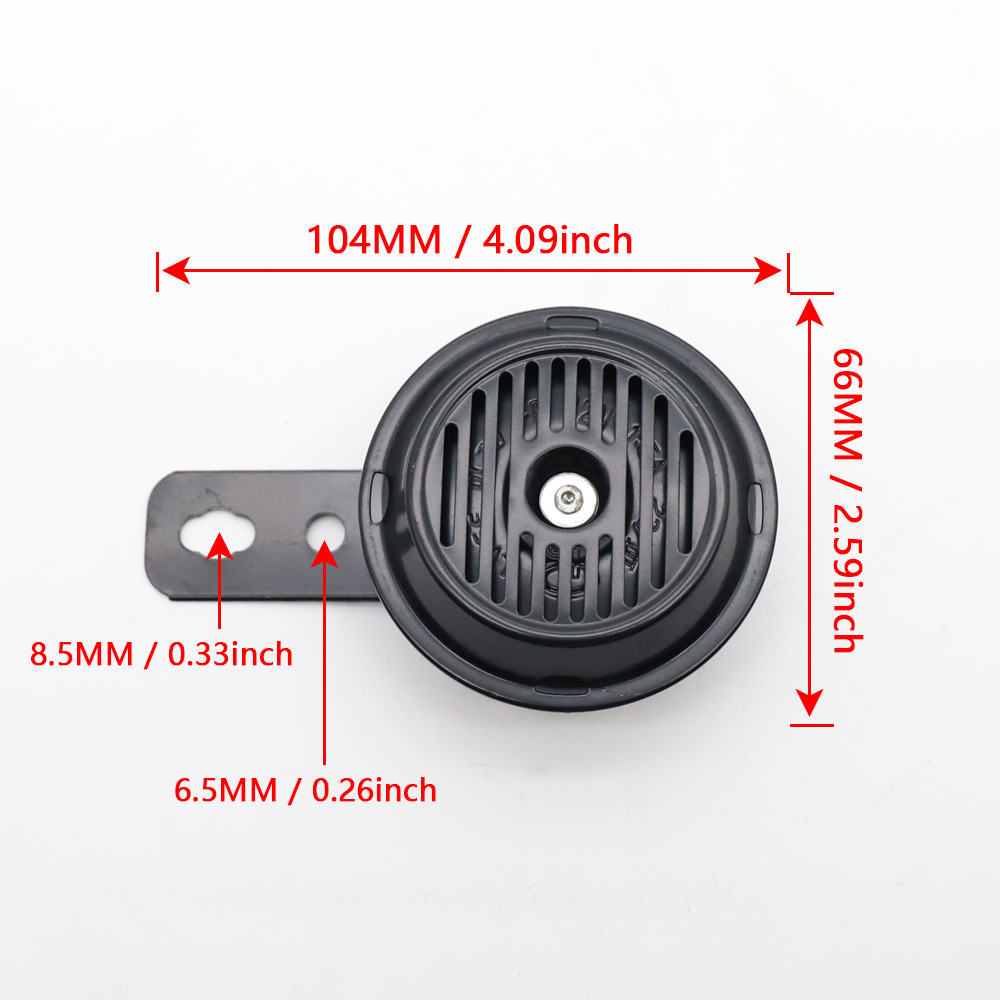 Lvee Liwei cuerno DL70 serie motocicleta coche eléctrico ATV triciclo Kart reemplazo original 12V