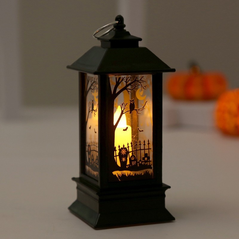 ハロウィンポータブルカボチャランプ LED 電子キャンドルライトパーティー装飾小道具雰囲気ライト装飾品卸売|undefined
