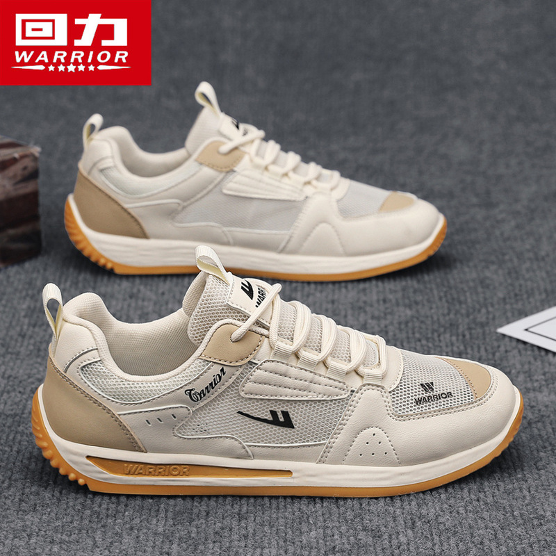 Warrior A-Gan Men's Shoes 2026 New Summer Breathable Thin Mesh Running Sports Shoes Men's Casual Mesh Shoes