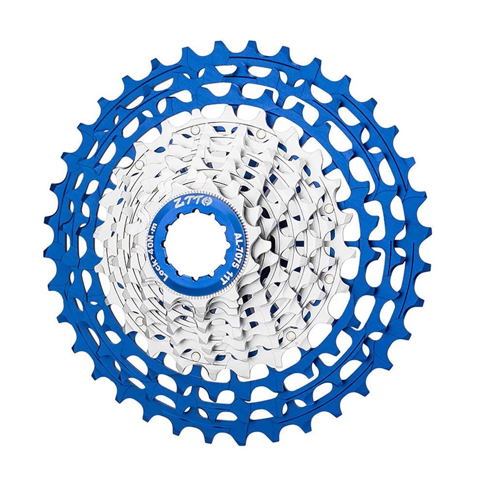 Volante de bicicleta de carretera ZTTO 11 velocidades 28-36T ligero CNC hueco volante ultraligero de una pieza