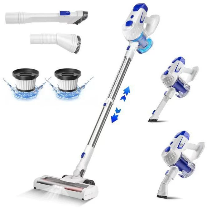 Беспроводной пылесос Amazon, ручной, с выдвижной трубкой, для дома, с мощным всасыванием, удаляет клещей, легкий пылесос