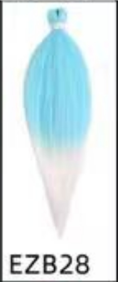 EZ color pelucas grandes trenzas pre estiradas crochet trenzas pre estiradas africanas trenzas sucias