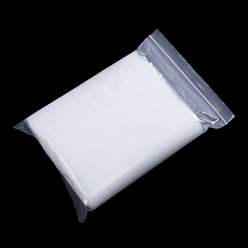 Bolsas autoadhesivas de PE transparentes, bolsas con cierre hermético para alimentos o muestras al por mayor
