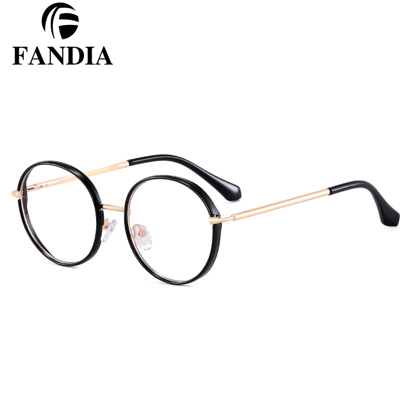 81507 nueva moda gradiente anti-Luz Azul gafas de mujer marco tr90 moda gafas de cara delgada marco con gafas de miopía