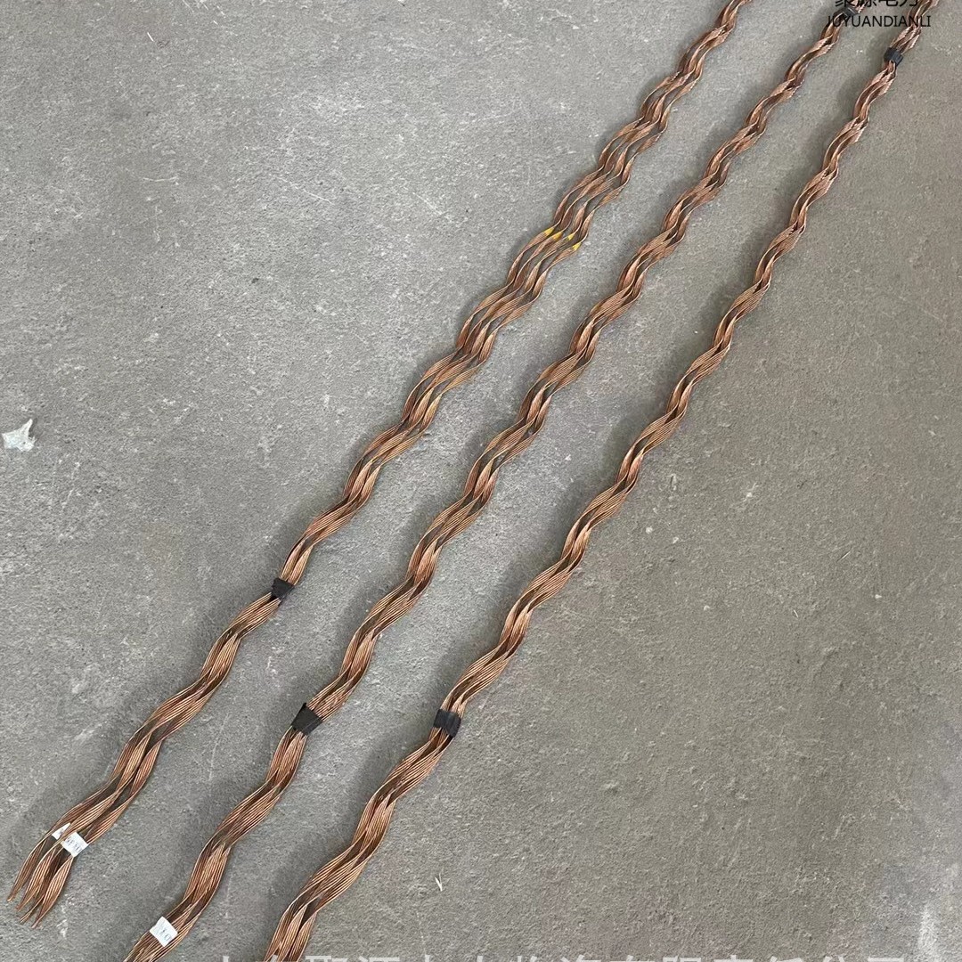 铁路接触网用铠装护线条 预绞式铜包钢护线条 95/120/180/300