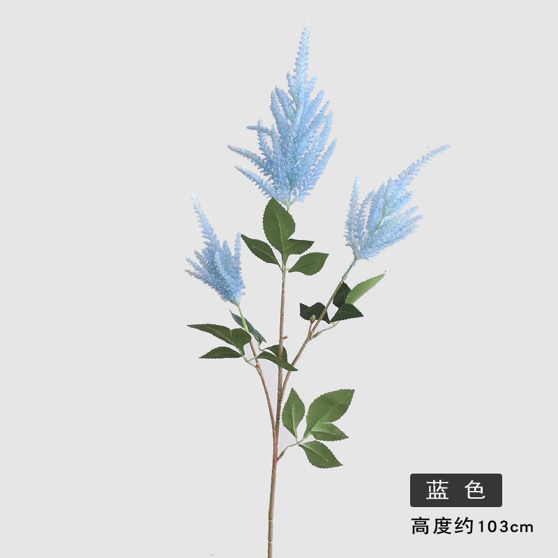파란색