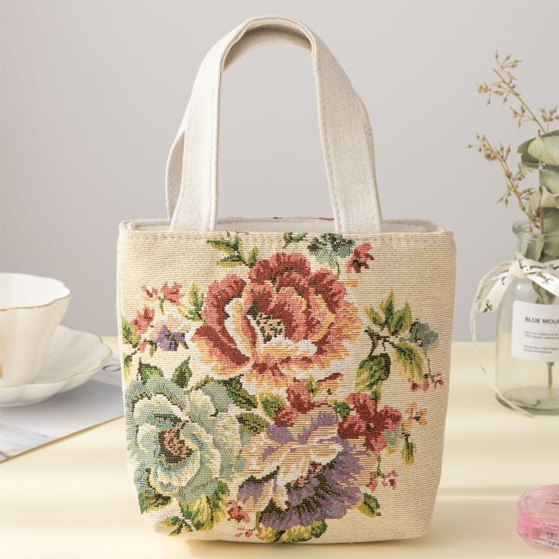 대형 - 장미 패턴