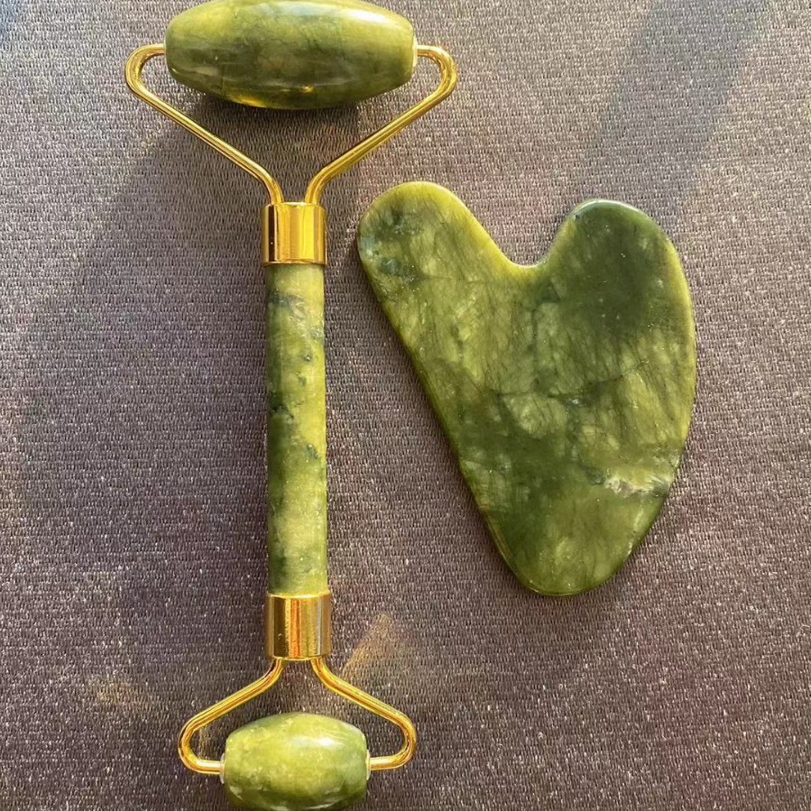 천연옥 롤러 + 긁는 판