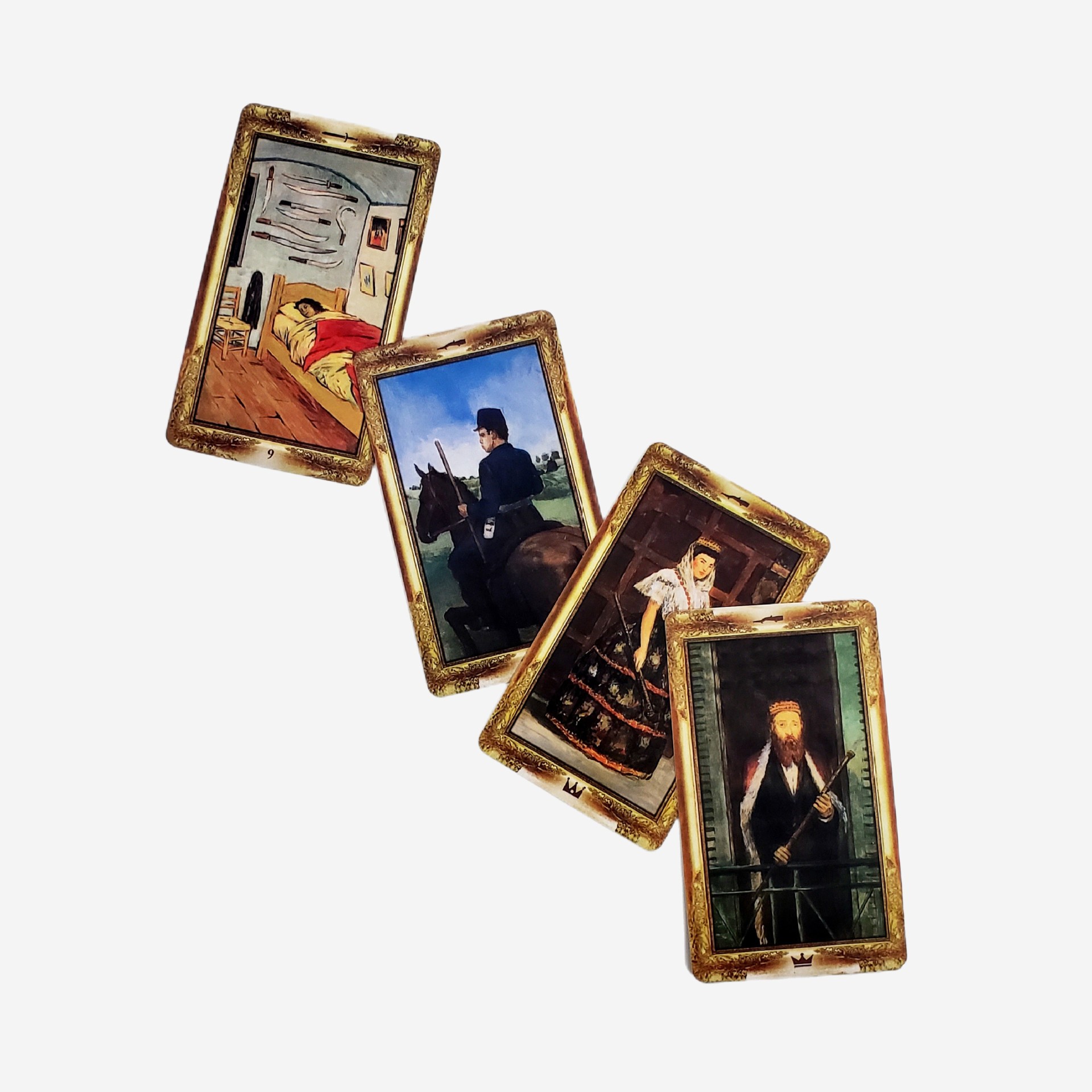 Impressionist Tarot Card Game For Parties And Tabletop Strategy_voghion.com