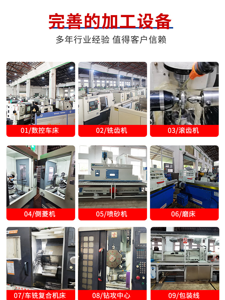 Wheelchair Gear Accessories, Helical Gear Gearbox, Small and Medium Module Reducer, Din6 Grade Fixed Bevel Gear Helical Gear