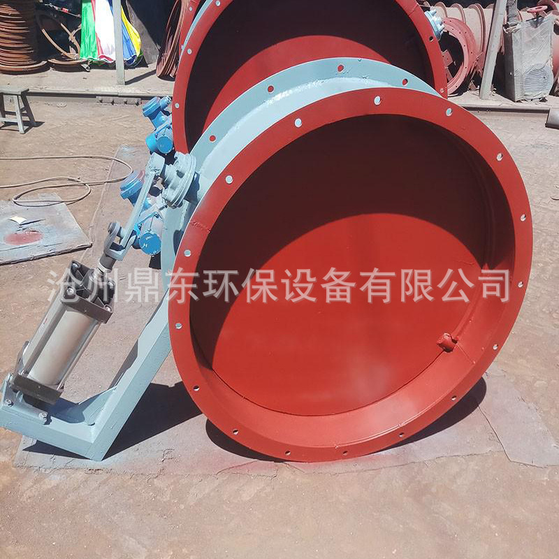 气动通风蝶阀 除尘器管道通风蝶阀 气动圆风门