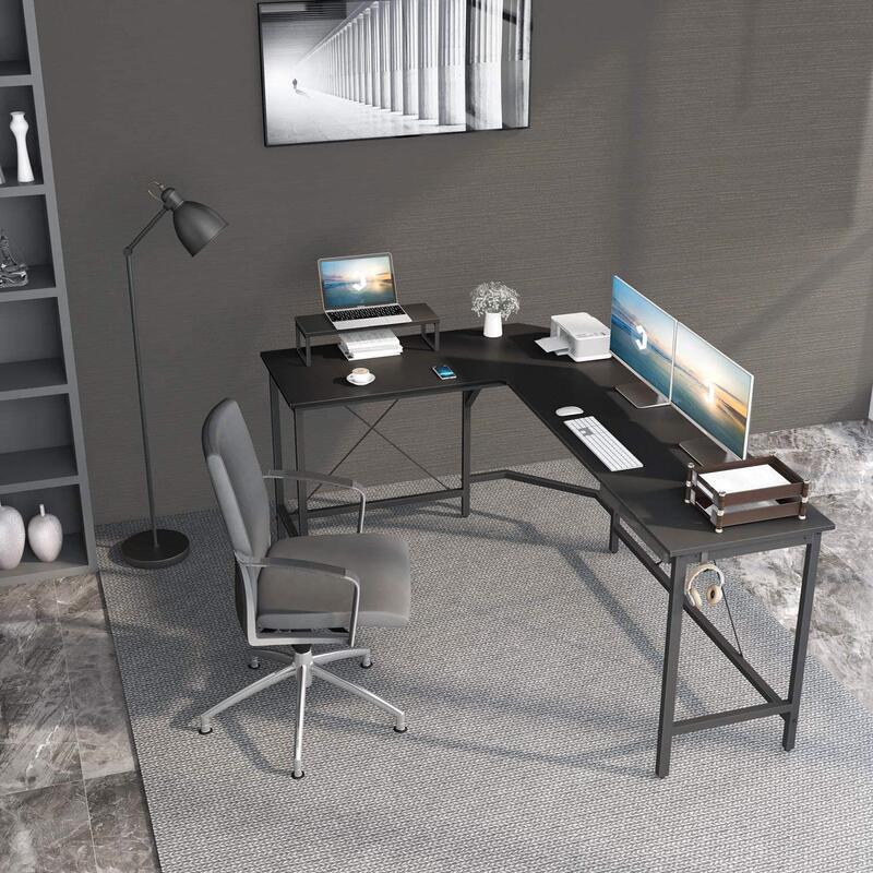 Cross-border Hot Sale L-shaped Computer Corner Table Game Table Student Writing Desk Desktop Computer Desk Home Desk Office Desk