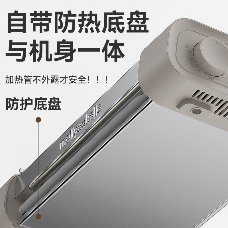 Mollyestelle 多機能ソーセージ焼き機家庭用小型ミニ寮全自動ホットドッグマシンスリーインワン|undefined