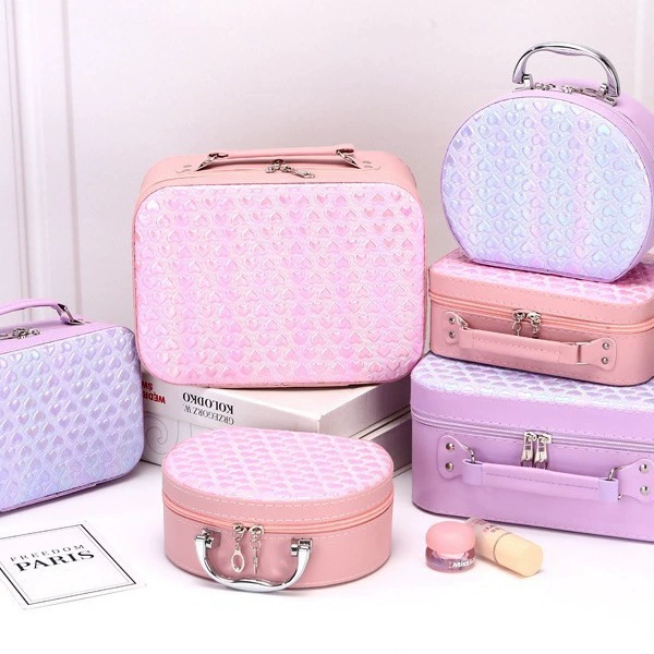 Handheld storage system, capacious cosmetic bag, shoulder bag for traveling, brush, box, new collection