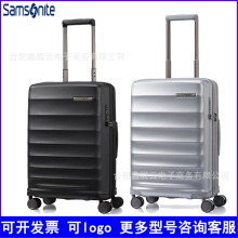 新秀丽2023新款可登机拉杆箱旅行箱密箱行李箱NW9飞机轮PC材质