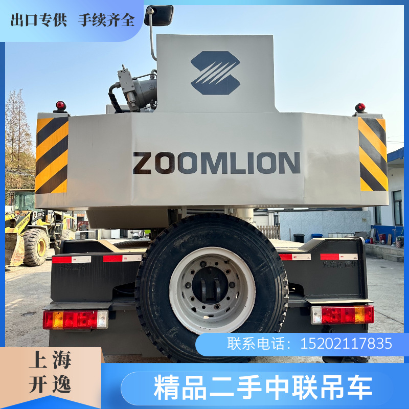 Transferencia de 25 toneladas 30 toneladas 35 toneladas 50 toneladas 70 toneladas Zhonglian grúa de segunda mano grúa de automóvil zoomlion
