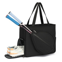 跨境现货大容量羽毛球包时尚男女通用防水运动网球包壁球拍包