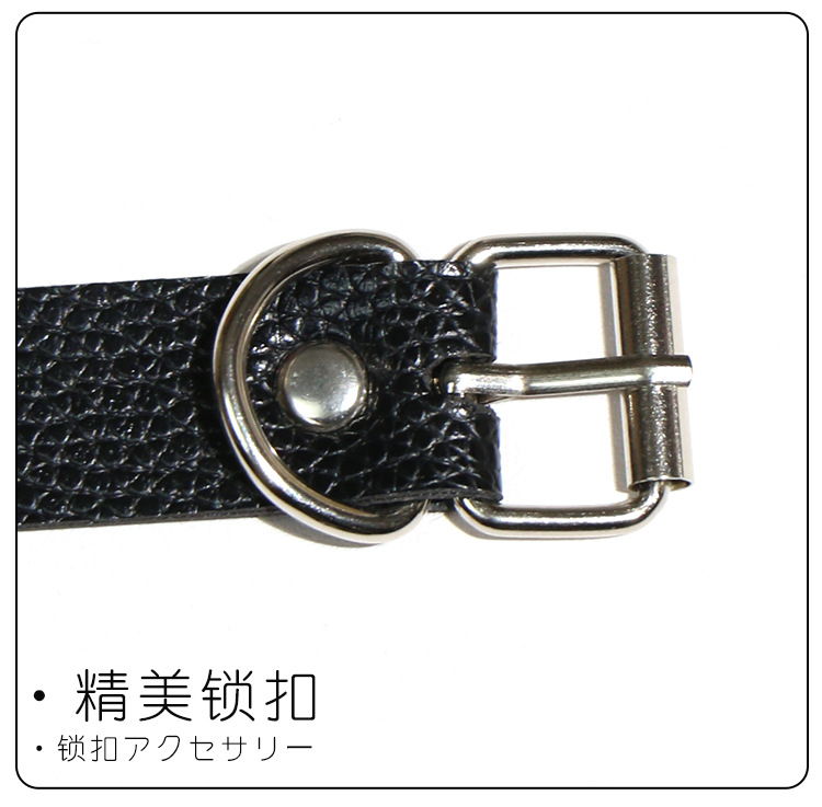 Pink Bondage Handcuffs & Ankle Cuffs Set with Leather and Metal Construction — detail image 19