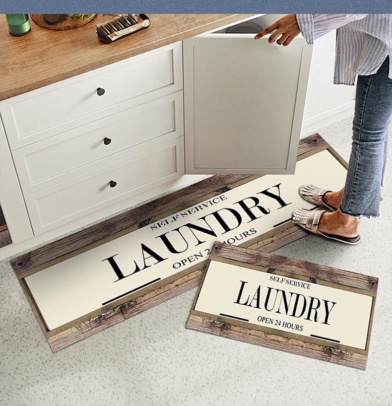 厨房地垫,文字系列地垫,玄关浴室脚垫,地毯地垫