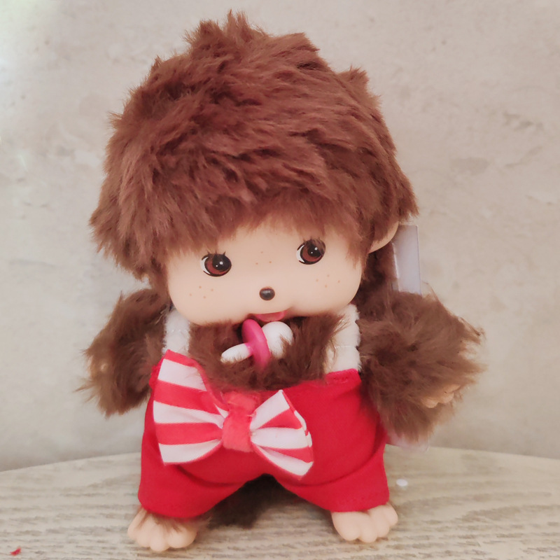 Monchic mengqiqi15CM pequeño vestido muñeca de felpa colgante bolso colgante producto transfronterizo buen producto nuevo producto