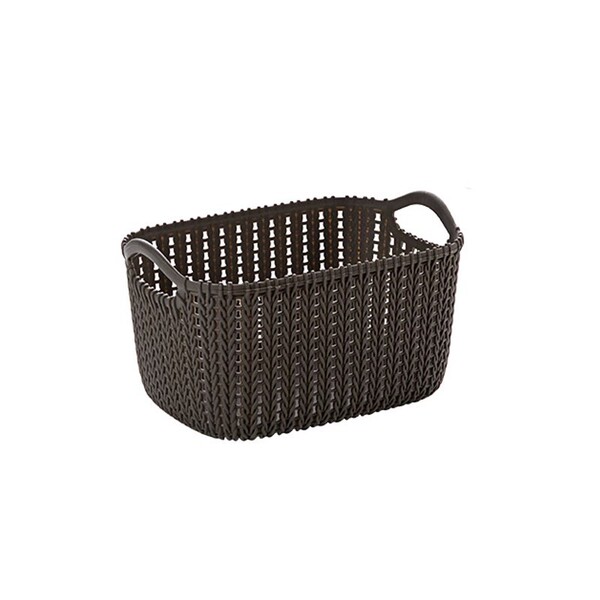 Straw storage basket