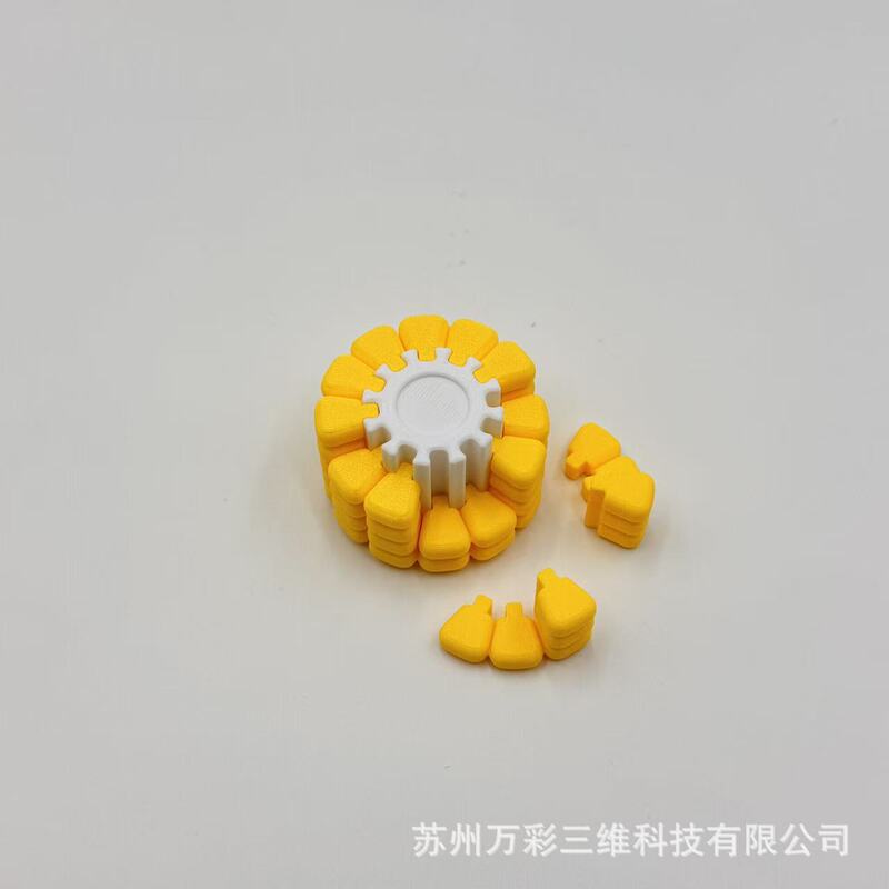 跨境3D打印玉米拼图解密益智玩具儿童烧脑思维挑战玉米俄罗斯方块|undefined