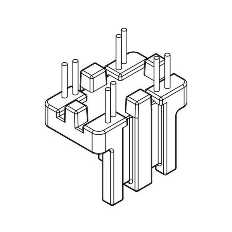 【SQ新製品】品質保証高周波トランススケルトン SQ1212 水平2+2スケルトン|undefined