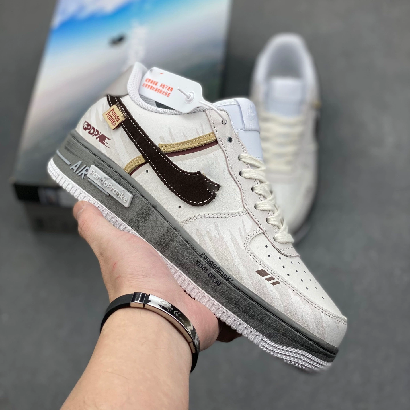 Кроссовки Force 1 Air Force 1 Panda G-Dragon daisy, унисекс ретро низкие, несколько цветов