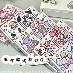 三麗鷗樂園娃娃機系列出卡飛機盒可愛打包盒禮品盒卡通手賬包裝盒