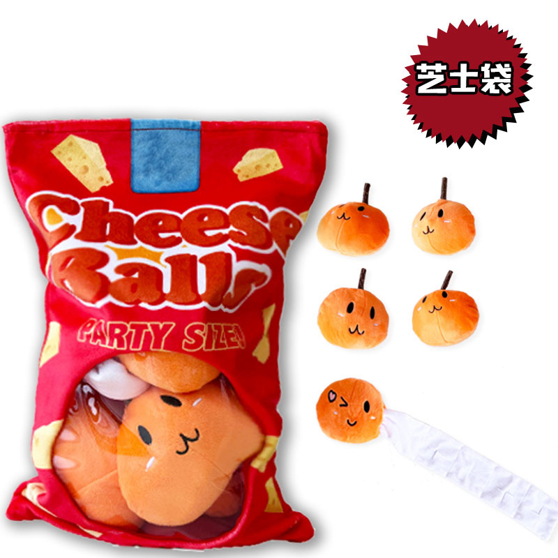 재미있는 강아지 봉제 장난감, 감자칩, 애완동물을 위한 재미, 자기 오락, 지루함 해소, 치아 갈기, 씹는 저항, 퍼즐, 대화형 사운드