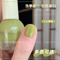 Двухлунный белый однотонный лак для ногтей без выпечки не Разрываемые конфеты ледяная Вишня красный зеленый хрен