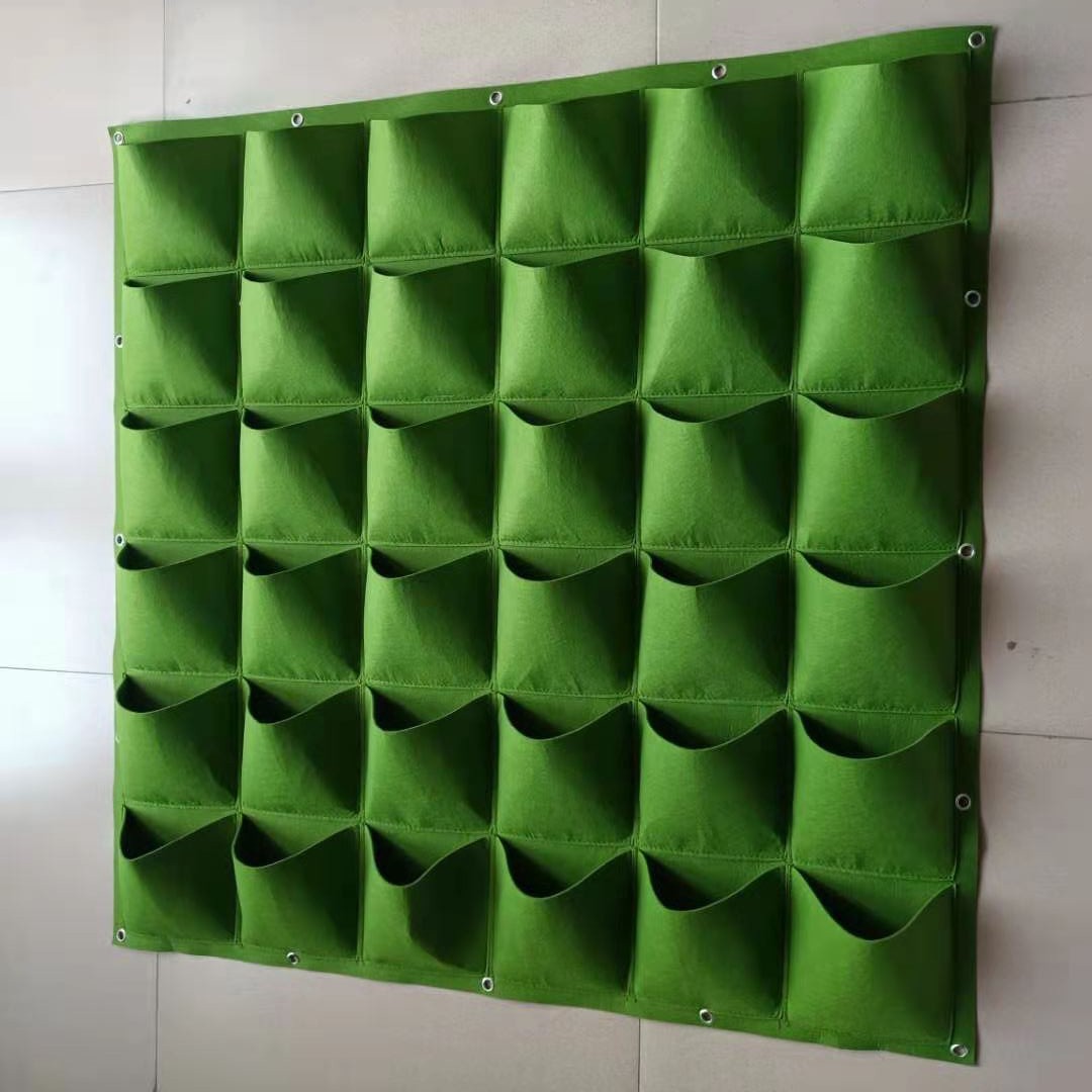 Bolsa de plantación vertical de fieltro no tejido, para pared verde, jardinería y protección de pendientes