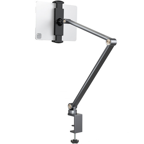 Small sky tablet pad stand aluminum alloy mobile phone stand desktop bedside bed stand adjustable lifting cantilever support