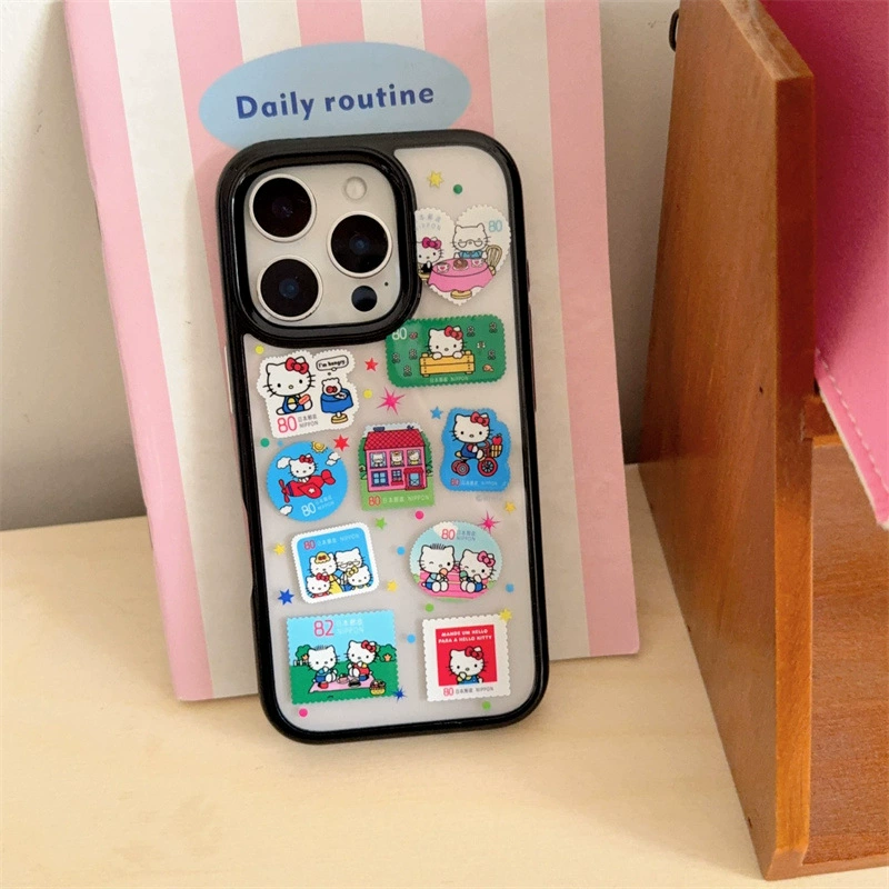 Apple, cartoon штампы, iPhone16, совместимый чехол для телефона, iPhone14 Pro, прозрачный iPhone15 Pro, 16promax