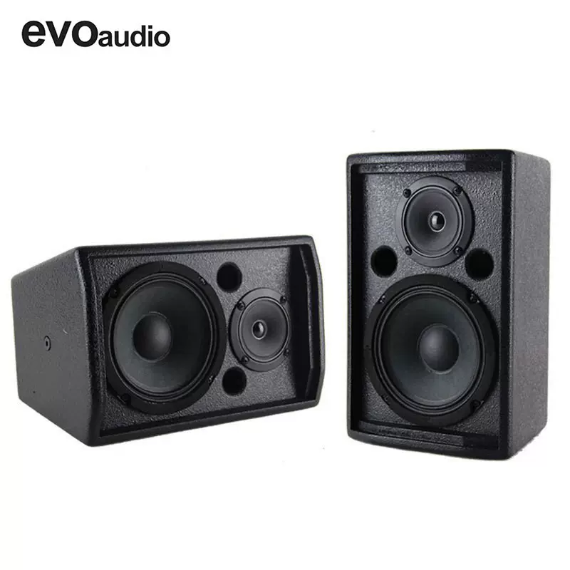 专业8寸音响家用卡拉OK会议室舞蹈室教室培训室壁挂音箱音响音箱