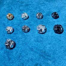 强保色14K包金光亮韩国球隔珠绕线打结球隔片DIY手工串珠饰品配件