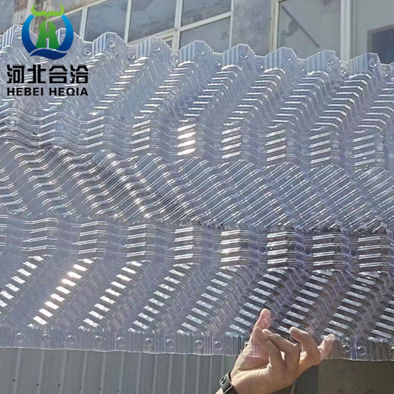 方塔填料横流塔填料凉水塔填料S波填料 方形冷却塔PVC填料收水器