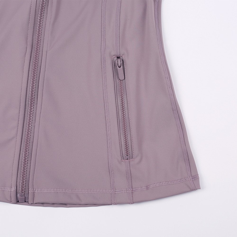 Women's Clothing Slim Fit Hooded Jacket For Women Zipper Cardigan Fitness Top For Running Yoga Sports In Stock_ecoleips.com