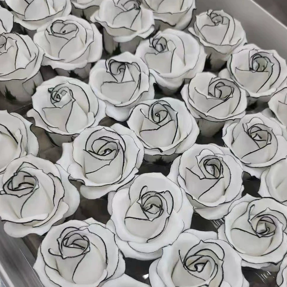 Фабрика DIY подводка для глаз эскиз Chanzum черный Пном Роза двухцветный штрих мыло цветок новый японский и корейский стиль