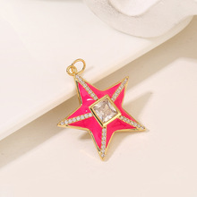 ����ֱ��΢���ʯ�����������ͭ�ƽ��ɫ�ǵ�׹����DIY�����ֻ�
