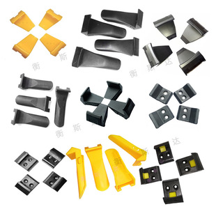 Tire Removal Machine, Tire Removal Machine Accessories, Tire Removal Machine Clamp Claw Protective Cover, Set of 4 Car Tire Clamps, Plastic