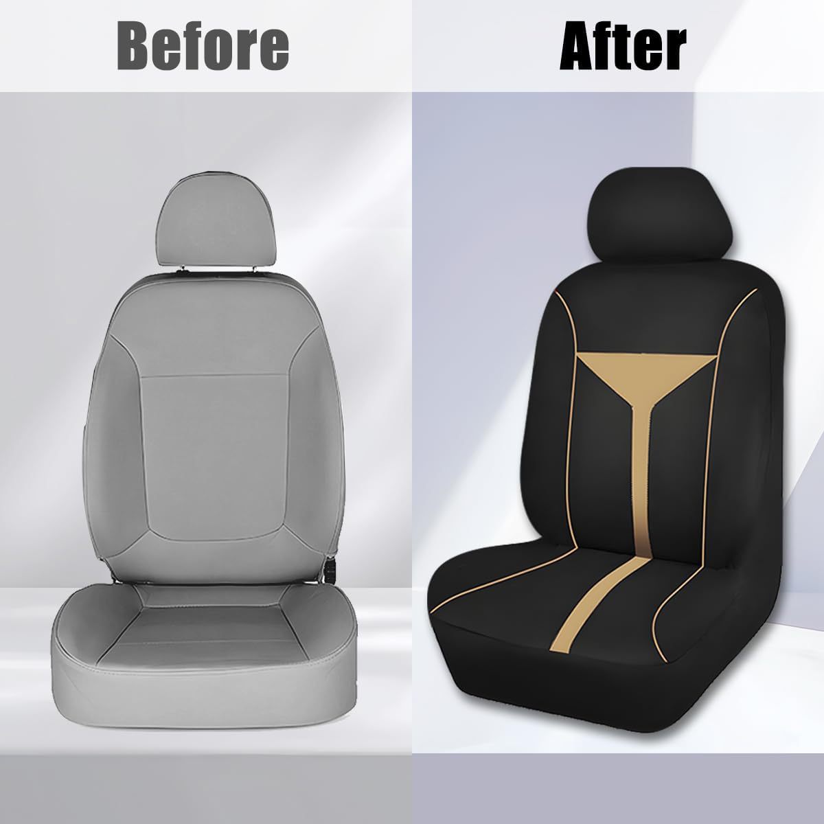 Cross-Border New Elastic Fabric Wine Glass Style Car Seat Cover for All Seasons Amazon Temu Meike Duo