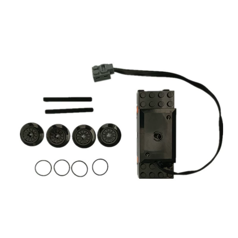 Domestic Compatible Lego Spare Parts 88002 Train Motor Power Set 10254 Christmas Train Motor Creative