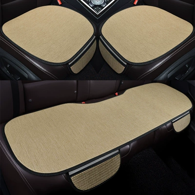 Four Seasons Pad car interior generation - three-piece-set-of-warm-rice-general